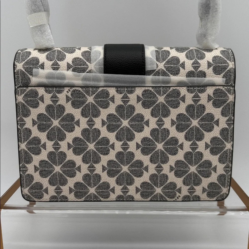 Kate Spade Spade Flower Small Flap Shoulder Bag Black Multi